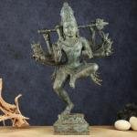 Vintage Balinese Nataraja | 23" x 15" x 10" | Lost Wax Bronze | Dancing Shiva Cosmic Dance | Island Temple Art | Sacred Sculpture | Jaipurio